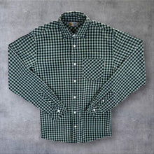 Load image into Gallery viewer, Vintage Carhartt Rugged Outdoor Wear Shirt Small Green Plaid Check Workwear
