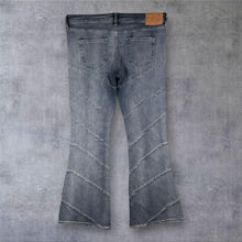 Load image into Gallery viewer, BDG Urban Outfitters Panelled Seam Flare Jeans W30 L32 Grey Blue Denim 34 x 32
