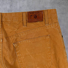 Load image into Gallery viewer, Vintage Orvis Made In USA Tan Workwear Straight Leg Regular Fit Cotton Jeans
