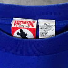 Load image into Gallery viewer, Vintage Mickey Inc. Disney "Minnie" Embroidered Spellout Blue T-Shirt
