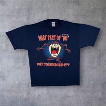 Load image into Gallery viewer, Vintage 1996 Taz Tasmanian Devil T Shirt XL Warner Bros USA Looney Tunes 90s
