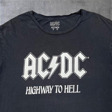 Load image into Gallery viewer, Pull &amp; Bear x AC/DC "Highway To Hell" Graphic Spellout Hard Rock Band T-Shirt
