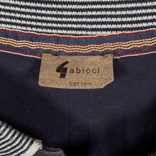 Load image into Gallery viewer, Early 00’s Gabicci Mini Logo Striped Trim Short Sleeve Cotton Polo Shirt
