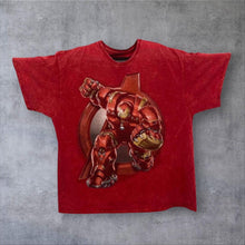 Load image into Gallery viewer, Marvel Avengers Hulk Buster Iron Man Comic Book Superhero Movie Tie Dye T-Shirt
