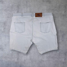 Load image into Gallery viewer, Atlas For Men "Beach Cup" Light Blue Stretch Cotton Denim Casual Shorts
