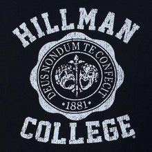 Load image into Gallery viewer, Delta Hillman College College Logo Spellout Graphic T-Shirt
