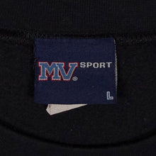 Load image into Gallery viewer, Early 00's MV Sport "University At Buffalo" College Spellout Graphic Black Sweatshirt
