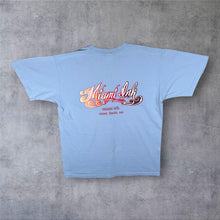 Load image into Gallery viewer, Miami Ink (2007) Tattoo TV Show Y2K Graphic Blue Cotton T-Shirt
