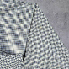 Load image into Gallery viewer, Polo Ralph Lauren "Regent Custom Fit" Blue Black White Check Long Sleeve Cotton Dress Shirt
