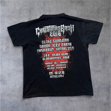 Load image into Gallery viewer, Christmas Bash (2016) Heavy Metal Hard Rock Music Band Festival Lineup Graphic T-Shirt
