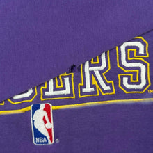 Load image into Gallery viewer, Vintage 90's Logo Athletic NBA Indiana Pacers Embroidered Basketball Purple Sweatshirt
