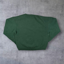 Load image into Gallery viewer, Vintage Duck Head University Made In USA Spellout Graphic Green Sweatshirt
