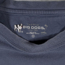 Load image into Gallery viewer, Vintage Y2K Big Dogs Fishing T Shirt 2X Get Er Done Embroidered Pocket Tee
