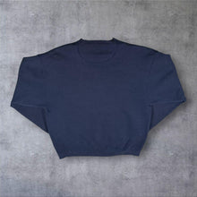 Load image into Gallery viewer, Vintage JanSport University of Toledo Sweatshirt XL Navy Embroidered College
