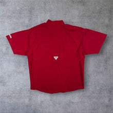 Load image into Gallery viewer, Columbia PFG Oklahoma Sooners OU NCAA Fishing Shirt Red Mens Large L
