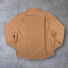 Load image into Gallery viewer, Nautica Classic Orange Check Long Sleeve Button-Down Shirt
