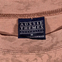 Load image into Gallery viewer, Vintage Aussie Themes Kangaroo Animal Wildlife Graphic Brown Tie Dye T-Shirt
