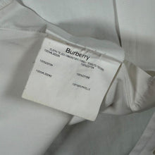 Load image into Gallery viewer, Burberry London Shirt Mens 42 Large White Slim Fit Nova Check Collar
