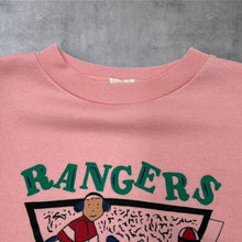 Load image into Gallery viewer, Vintage 90’s Rangers “Look Star” Sports Graphic Spellout Crewneck Sweatshirt
