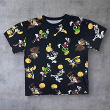 Load image into Gallery viewer, Looney Tunes Space Jam Cartoon Character Movie All-Over Print Graphic T-Shirt
