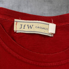 Load image into Gallery viewer, Vintage JFW Casuals “Navy Blue” Embroidered Nautical Spellout Graphic T-Shirt
