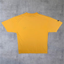 Load image into Gallery viewer, Vintage 90's Puma Embroidered Mini Logo Yellow Short Sleeve Cotton Blend T-Shirt
