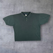 Load image into Gallery viewer, Early 00’s Dickies Classic Basic Blank Essential Cotton Faded Green Polo Shirt

