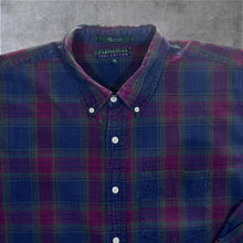 Load image into Gallery viewer, Vintage Claybrooke Tartan Plaid Check Long Sleeve Button-Up Cotton Shirt
