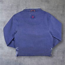 Load image into Gallery viewer, Vintage D.E.A.L. AS240 Smock Pullover M Blue Quarter Zip 90s Y2K Heavyweight
