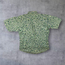 Load image into Gallery viewer, Vintage 90s Chaps Ralph Lauren Fish Print AOP Fishing Shirt Green Large L
