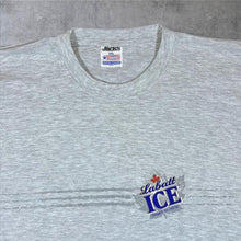 Load image into Gallery viewer, Vintage 90's Labatt Ice Beer Promo Logo Graphic Grey Single Stitch T-Shirt
