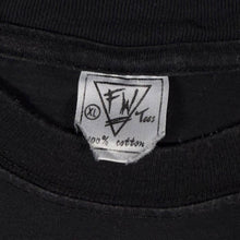 Load image into Gallery viewer, Vintage Fat Willy's Surf Shack "Blackpool" Surfer Tourist Graphic Faded Black T-Shirt
