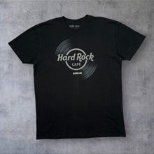 Load image into Gallery viewer, Hard Rock Cafe "Berlin" Classic Souvenir Logo Spellout Graphic T-Shirt
