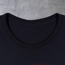 Load image into Gallery viewer, Goth Fantasy Grim Reaper Pitbulls Graphic Black Cotton T-Shirt
