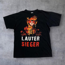 Load image into Gallery viewer, FC Koln “Lauter Sieger” 2010 - 2011 Football Spellout Graphic Black T-Shirt
