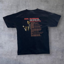 Load image into Gallery viewer, Neil Diamond "World Tour 2008" Graphic Soft Pop Rock Music Band Tour T-Shirt
