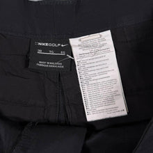 Load image into Gallery viewer, Nike Golf Classic Embroidered Mini Swoosh Logo Black Sports Shorts
