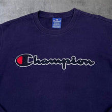 Load image into Gallery viewer, Champion Classic Chenille Big Logo Spellout Crewneck Sweatshirt
