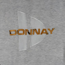 Load image into Gallery viewer, Vintage Donnay International Sweatshirt XL Grey Embroidered Spellout 90s Y2K
