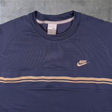 Load image into Gallery viewer, Early 00's Nike Mini Logo Blue Polyester Blend Sports Short Sleeve T-Shirt

