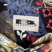 Load image into Gallery viewer, Vintage J.T. Beckett Hawaiian Floral Pattern Multi Colour Short Sleeve Shirt
