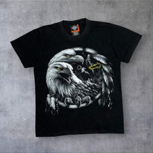 Load image into Gallery viewer, Early 00's Rock Eagle Bald Eagle Bird Animal Nature Wildlife Graphic T-Shirt
