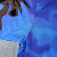 Load image into Gallery viewer, Vintage Gianni Vittorio Y2K Hawaiian Palm Tree Patterned Blue Short Sleeve Shirt
