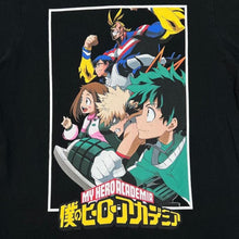 Load image into Gallery viewer, My Hero Academia Anime Manga Cartoon TV Show Spellout Graphic T-Shirt
