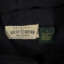 Load image into Gallery viewer, Vintage 90s Y2K West Wear Compton Hoodie XL Black Hip Hop West Coast Streetwear
