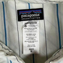 Load image into Gallery viewer, Patagonia Wisco Shirt Mens M Organic Cotton Western Pearl Snap Striped 54015
