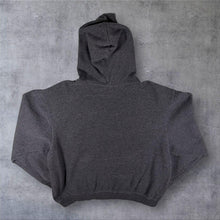 Load image into Gallery viewer, Tarpon Lodge Florida Embroidered Tourist Spellout Dark Grey Hoodie
