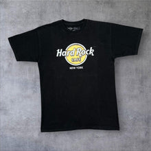 Load image into Gallery viewer, Hard Rock Cafe "New York" Classic Tourist Logo Spellout Graphic T-Shirt
