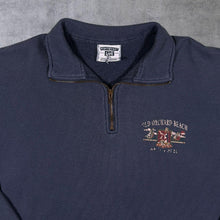 Load image into Gallery viewer, Vintage Lee "Old Orchard Beach" Maine USA Tourist Graphic 1/4 Zip Sweatshirt
