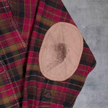 Load image into Gallery viewer, Orvis "The Fairbanks" Red Plaid Check Long Sleeve Cotton Wool Flannel Shirt
